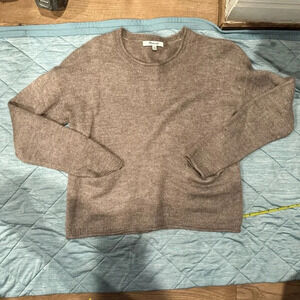 Madewell Sweater Womens XS
Brown Chelsea Pocket Pullover
Alpaca Blend Cedar